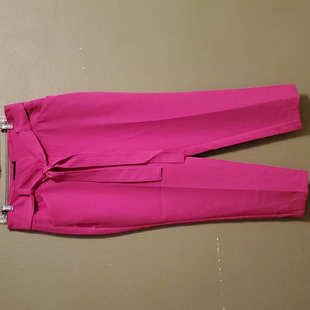 NY&CO Wonans, Pink Dress Pants, Tapered Leg, Size 12